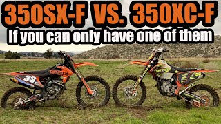 350SXF VS 350XCF | Which is the Best?