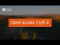 Sangeeta Menon on open access myth 2