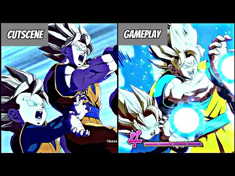Gohan Family Kamehameha Comparison 