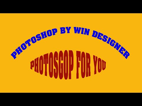 Thủ Thuật Photoshop | Bẻ Cong Chữ Trong Thiết Kế | Win Designer