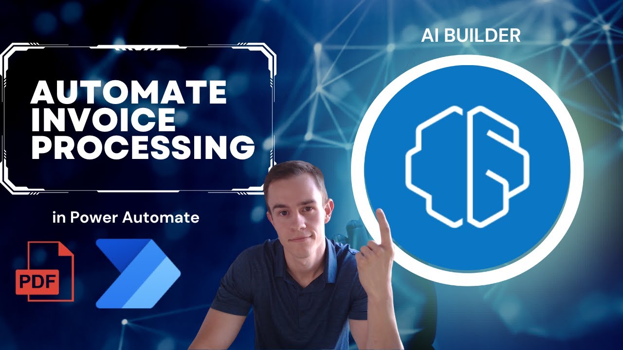 Automate Invoice Processing AI Builder Power Automate Tutorial 