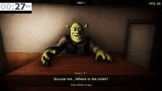 5 Nights at Shrek's Hotel Speedrun(1:20)