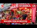 Watch The Beauty Of Istanbul 2023: Take A Walking Tour In Beşiktaş Center! 4k 60fps