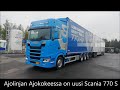 Ajolinjan Ajokokeessa V8 Scania 770 S