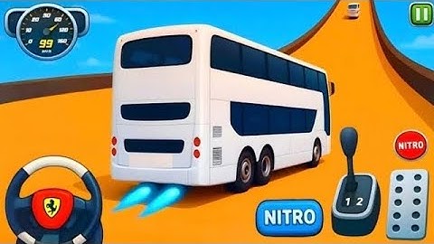Crazy Bus Mega Ramp Challenge 