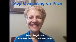 Stop Competing on Price