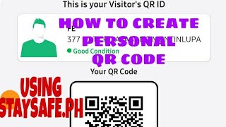 How to create personal QR Code using StaySafe.Ph | Mandatory City Ordinance screenshot 4