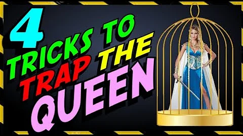 ✔How to Trap a Queen in Chess?✔ Chess Traps and Tricks for Beginners to Win the Opponent's Queen