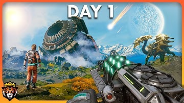 DAY 1 First Look at the MOST INCREDIBLE New Survival Game... StarRupture Gameplay