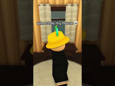 who stole my house ? #roblox #bloxburg #bloxburghouse @capdo_roblox