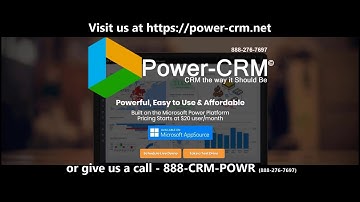 Power-CRM Overview & Demo Video