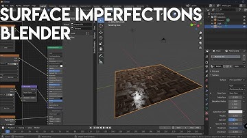 Surface Imperfections in Blender