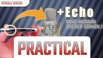 Mobile DD3,DD7,DD5 | How to use mobile as a Mic ( Practical Version) [Hindi/Urdu]