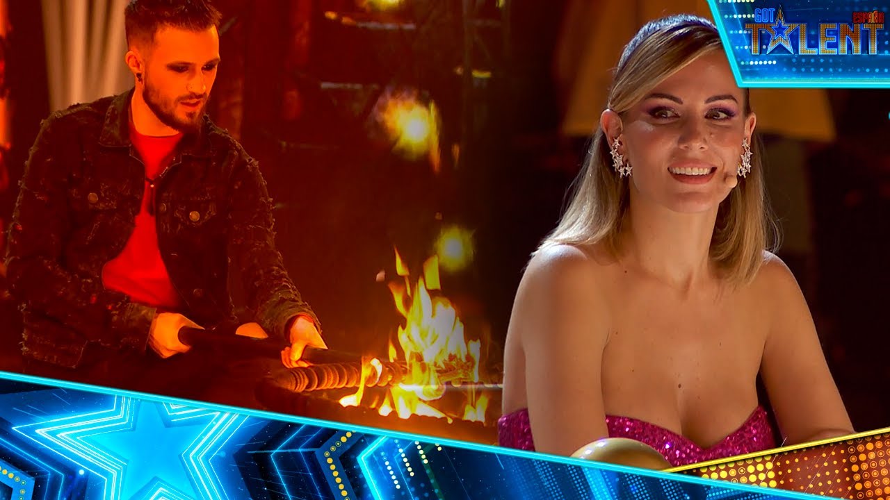 CON LA BOCA Y FUEGO: Coge objetos y lleva su VIDA AL LÍMITE | Semifinal 3 | Got Talent España 2022