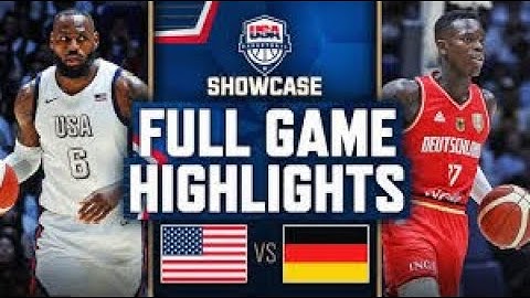 USA vs GERMANY |Different NBA  | FULL GAME HIGHLIGHTS | July 22, 2024