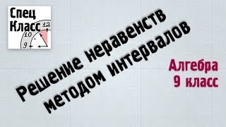 Решение неравенств методом интервалов - bezbotvy