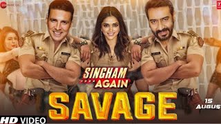 Singham Again Party anthem Song l Tabahi l Akshay Kumar l Ajay Devgan l Singham 3 First Song Update