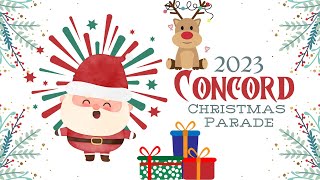 2023 Concord Christmas Parade