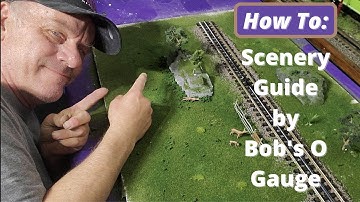 Beginning to end- track and ballast to scenery and extra