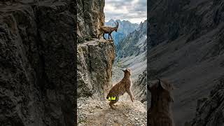 The Lynx Closed to 3 Meters Without a Sound.The Ibex Didn't Run.It Just Stepped Sideways and Was Gon