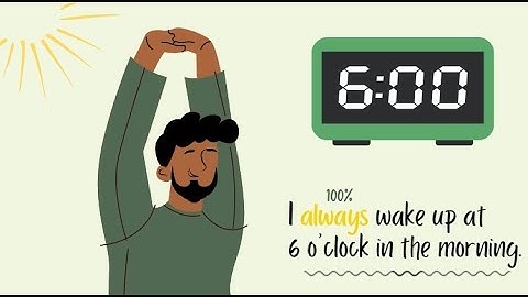 Daily Routine | Adverbs of Frequency | Actions Verbs | Simple Present Tense