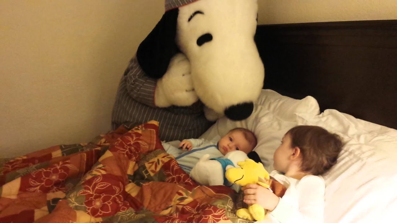 2nd nite Snoopy tuck in