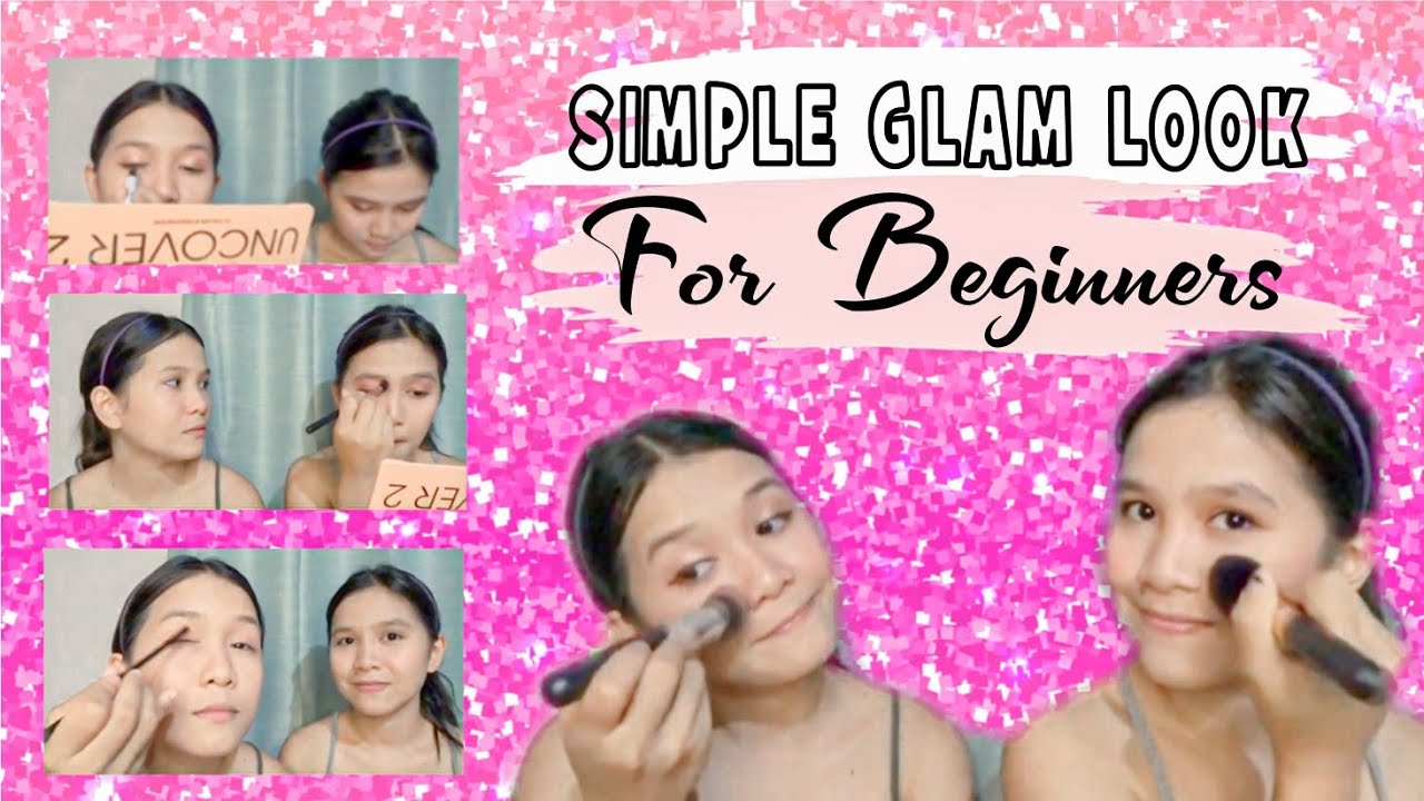 SIMPLE AND GLAM DRUGSTORE MAKEUP LOOK | EASY AND AFFORDABLE - YouTube