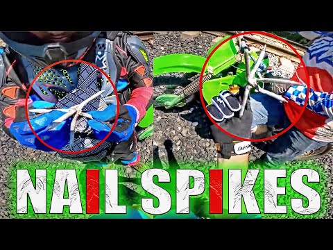 BIKERS fall VICTIM to TIRE SPIKES - No LIFE Like the BIKE LIFE! [Ep.#249]