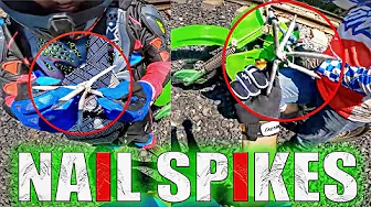 BIKERS fall VICTIM to TIRE SPIKES - No LIFE Like the BIKE LIFE! [Ep.#249]