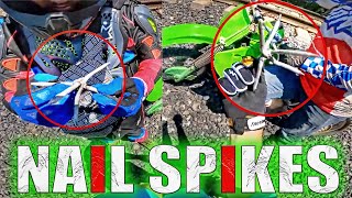 BIKERS fall VICTIM to TIRE SPIKES - No LIFE Like the BIKE LIFE! [Ep.#249]