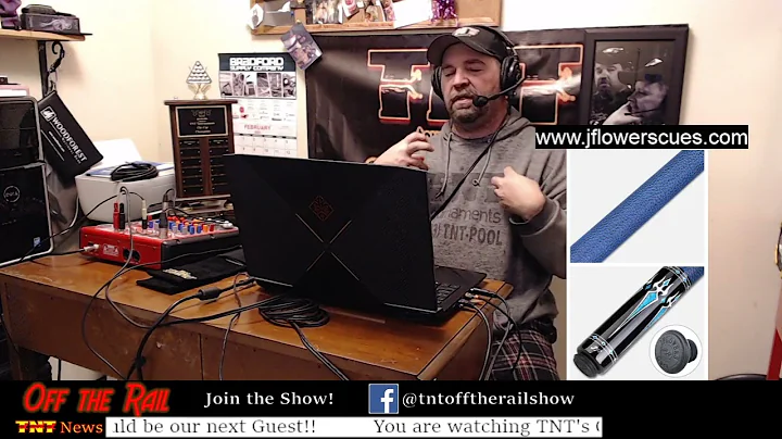 JFlowers Cue JFS10-11 with Carbon Fiber Shaft Review by Bud from TNT's Off the Rail Show