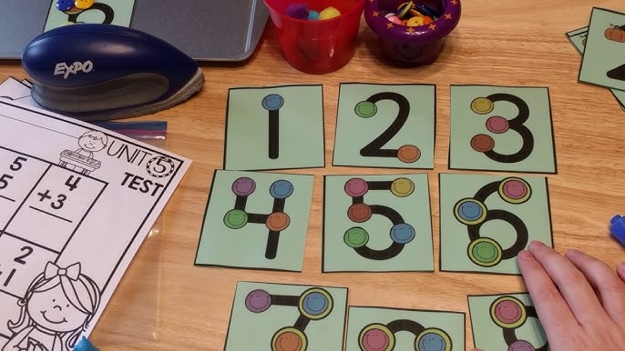 how i teach touch point math pre k kinder grade 1 youtube
