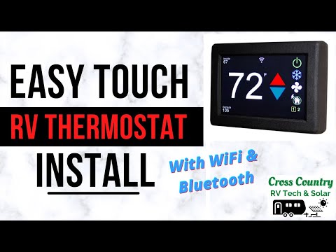  MICRO-AIR EasyTouch RV Thermostat, Wireless & Digital