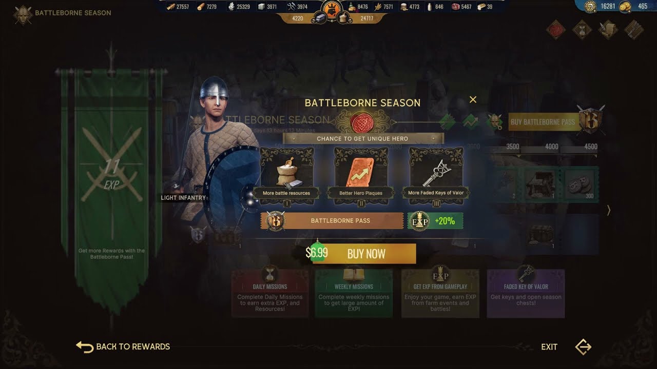 BLOCKLORDS | Battleborne's $7 battle pass now live