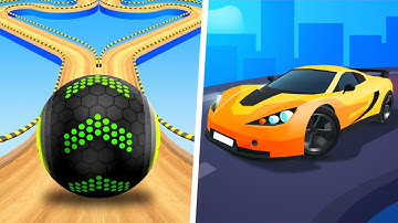 Going Balls Vs Race Master 3D All Level Gameplay Android iOS Games 4K 56