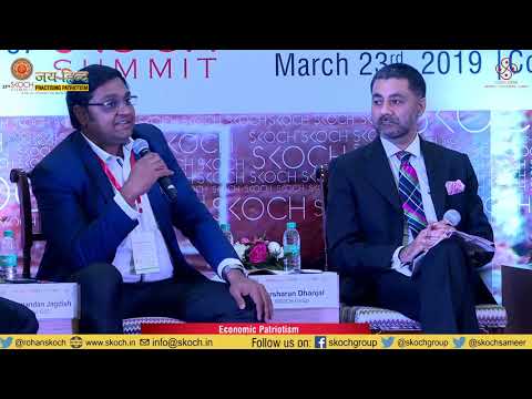 Mr Raghunandan Jagdish, Director & CEO, Nandan GSE at the 57th SKOCH Summit