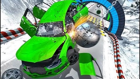 Speed Bump Crash Challenge - INSANE CRASHES! -Android Gameplay