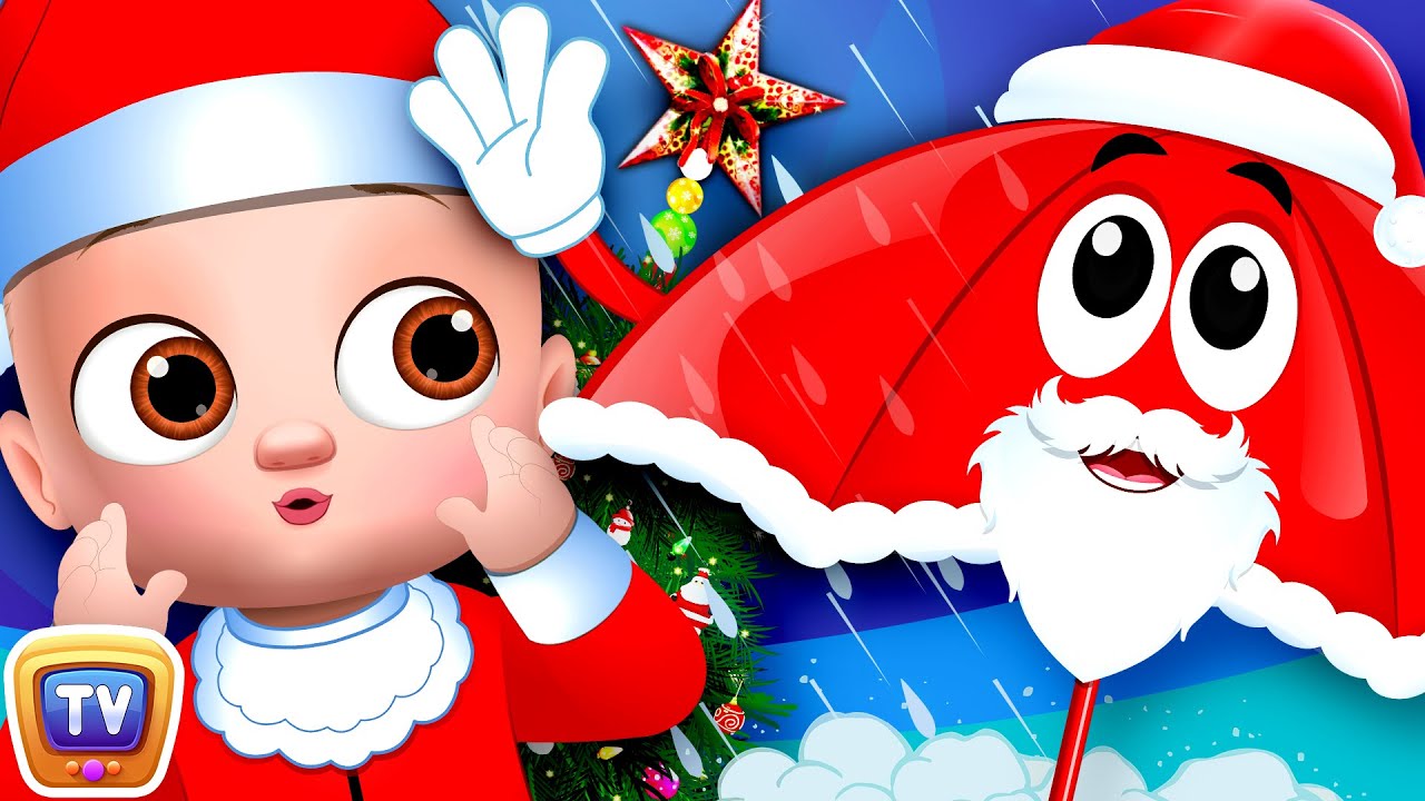 Christmas Rain Rain Go Away Song + More ChuChu TV Christmas Nursery