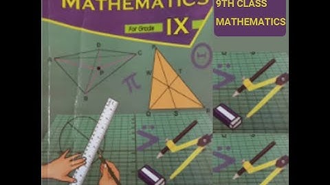 Lecture#14 9th Class Mathematics Kpk Board