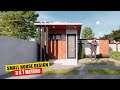 Stunning tiny house design 21 Sqm (3 x 7 Meter) with swimming pool