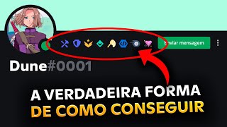 A VERDADEIRA FORMA DE CONSEGUIR TODAS INSÍGNIAS NO DISCORD (Discord Badges) screenshot 5