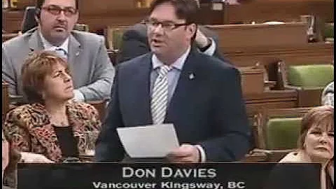 Don Davies calls for removal of investor-state from CETA