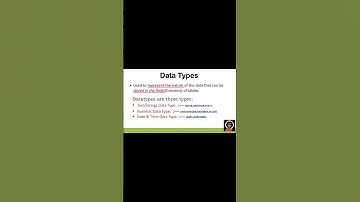 Data Types in sql || String, Numeric, DateTime Datatypes || #shortsfeed #shorts #education #dpa #sql