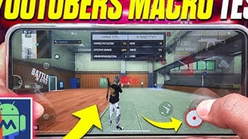 I Test YouTubers Red Macro Button File In Free Fire