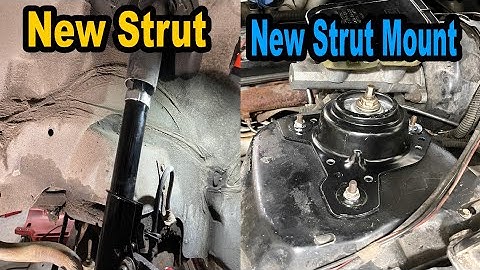 How to remove & install struts and strut mounts on a Chevy Camaro 82-92 Third Gen (Complete Job)