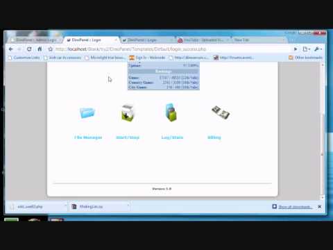 Help Needed For PHP Game Panel DinoPanel*