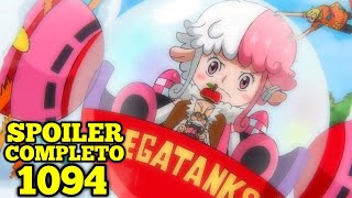 One Piece SPOILER 1094: COMPLETO, Uno de los Mejores Capítulos del Año!