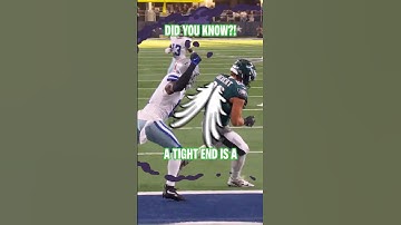 what is a tight end in football? 🏈 #NFL