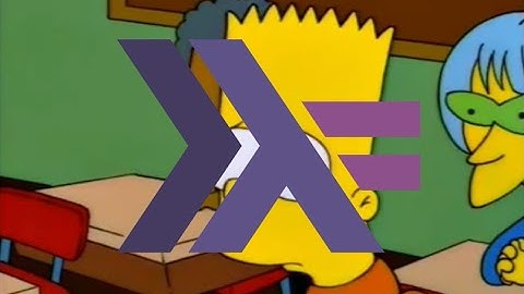 Bart Simpson learns Haskell