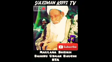 Maulana Sheikh Dahiru Usman Bauchi Darajojin Mai Ki ﷺ 